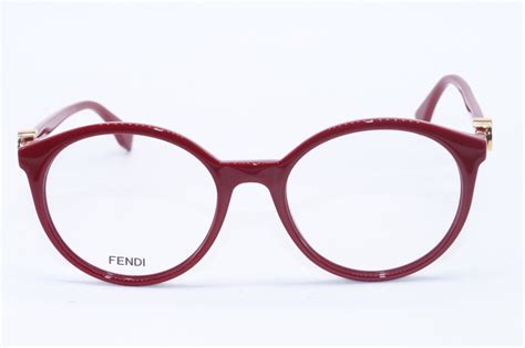 NEW FENDI FF 0280 C9A RED BROWN AUTHENTIC 